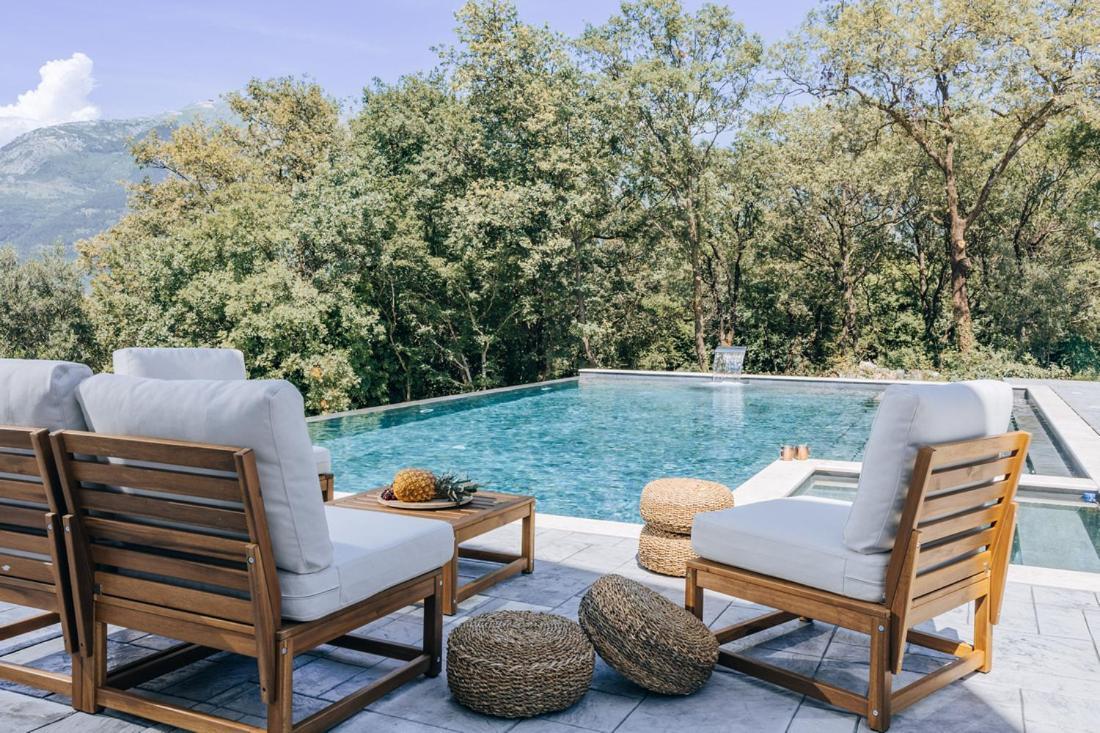 Villa Principium With Infinity Edge Pool&Hot Tub 코토르 외부 사진