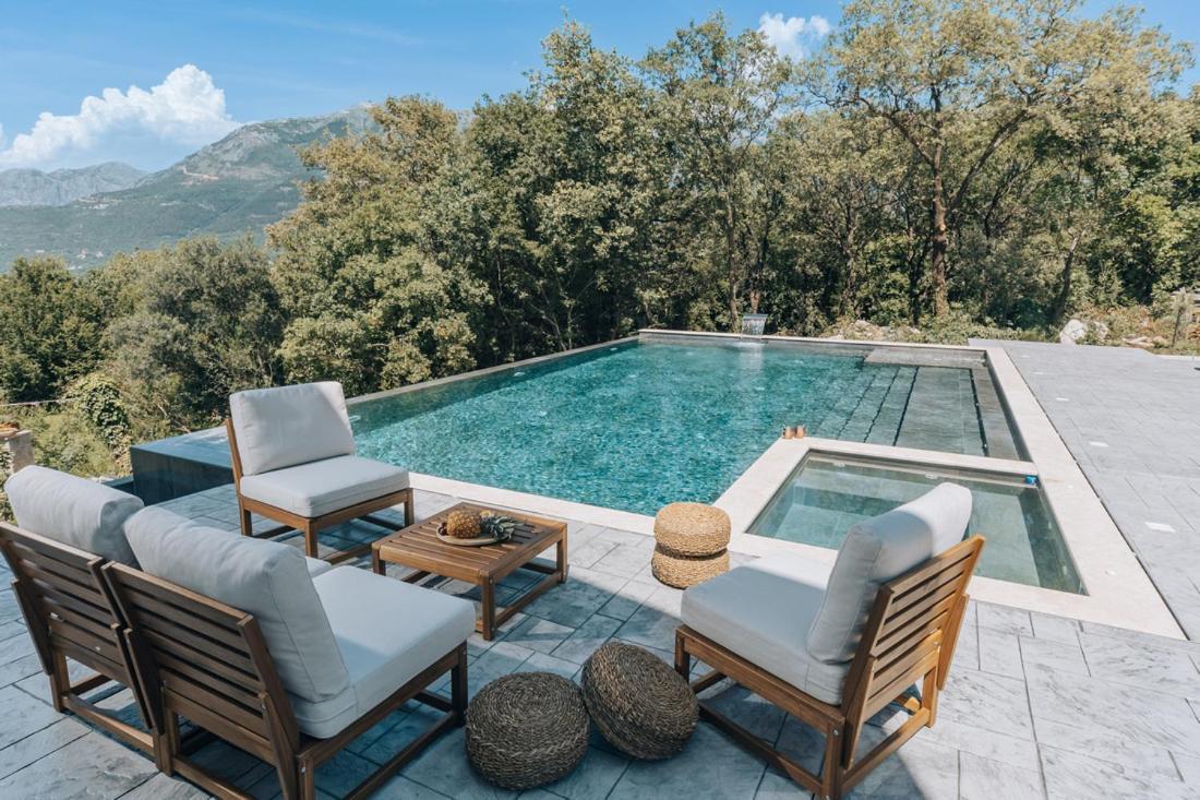 Villa Principium With Infinity Edge Pool&Hot Tub 코토르 외부 사진